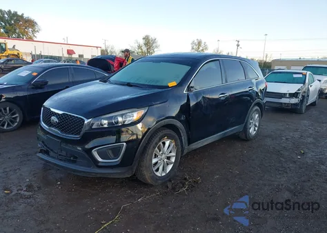 2016 Kia Sorento 2.4L L from USA, damaged, VIN 5XYPG4A30GG125045